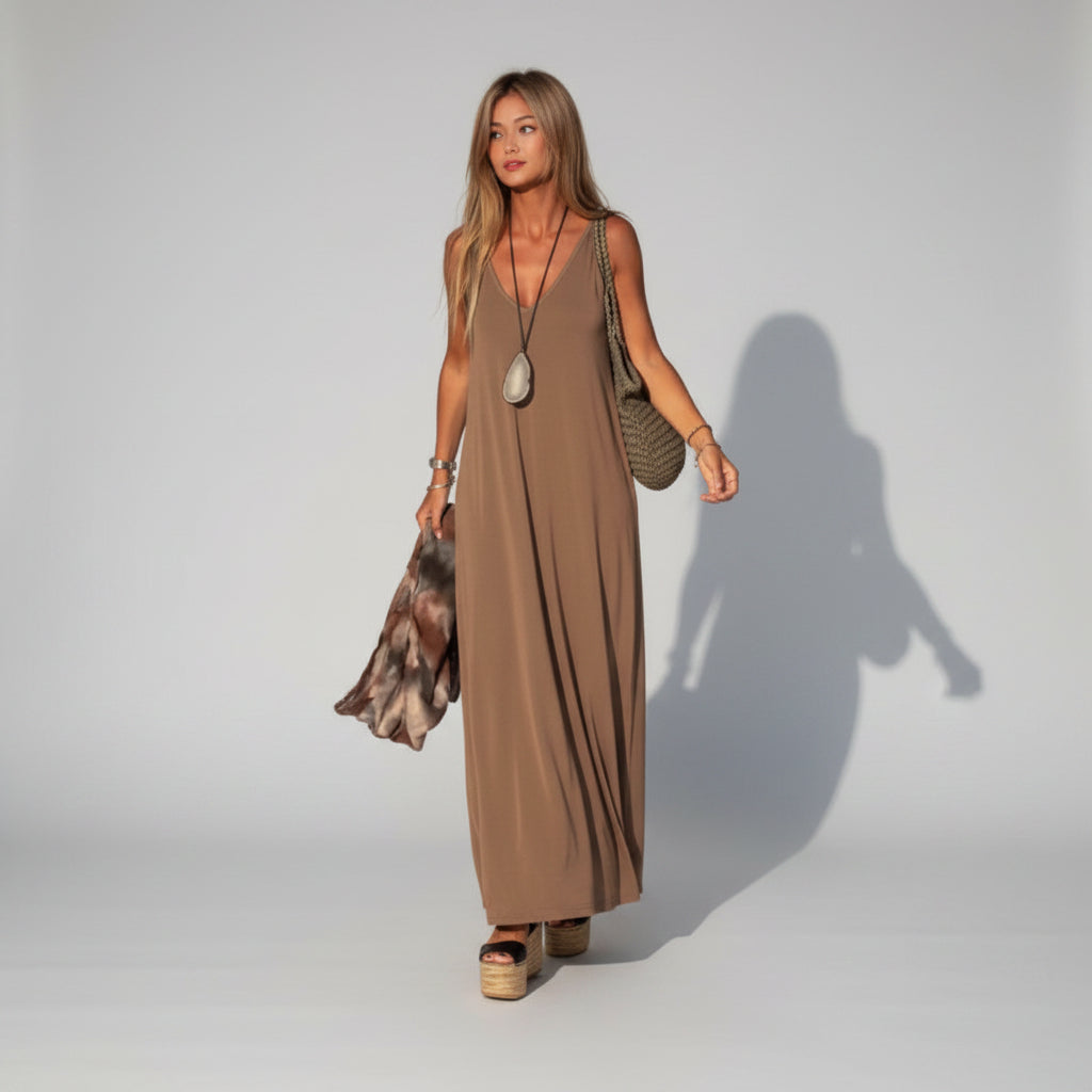 Robe à bretelles
